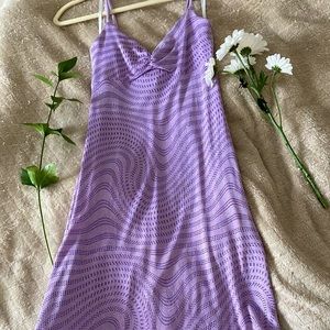 Sleek Purple Dress (Small-Medium)